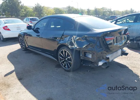 2022 BMW 430I Gran Coupe from USA, damaged, VIN WBA63AV05NFM08575